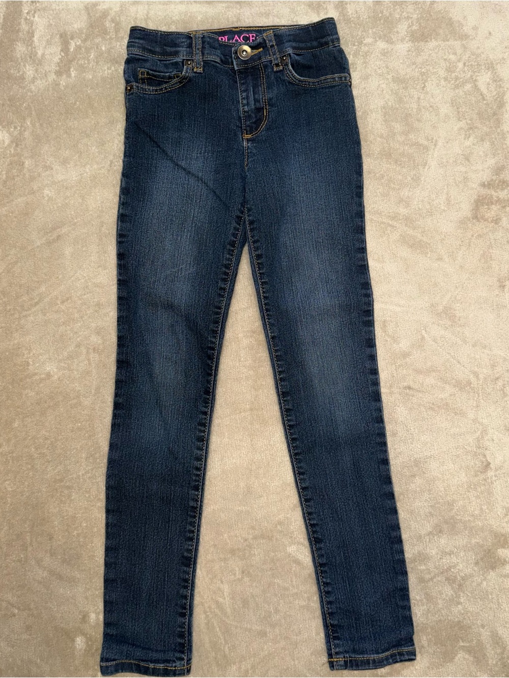 The Children’s Place Dark Blue Girls Super Skinny Jeans